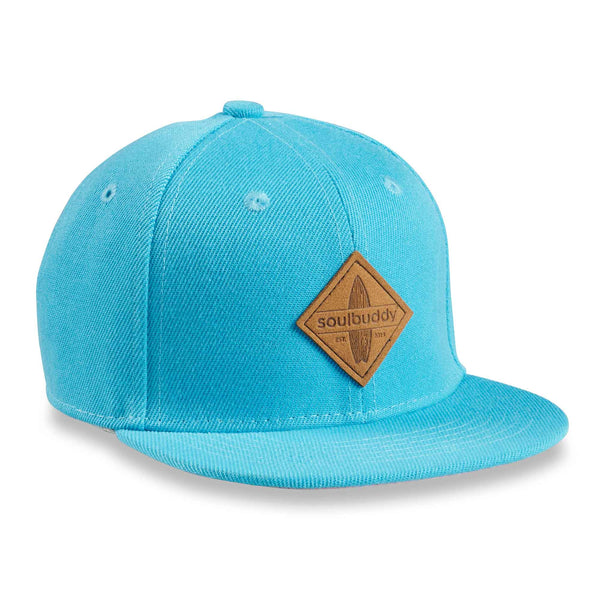 Casquette snapback KIDS en Bleu ciel Rose