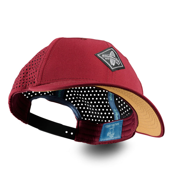 Casquette sport ADULT en Rouge Bordeaux