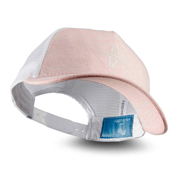 Casquette trucker ADULT en Rose-Blanc