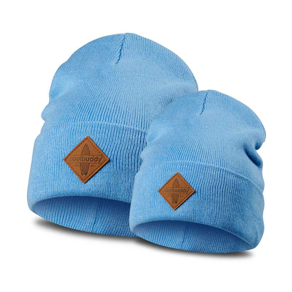 SOULBUDDY Beanies Set of 2 in Blue
