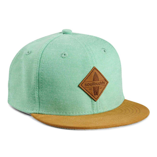 Casquette snapback KIDS en Vert menthe