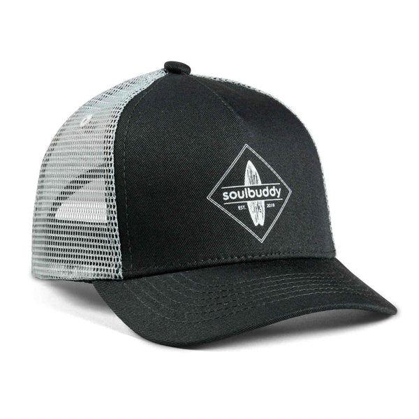 Casquette trucker KIDS en Noir-Gris