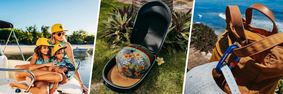 Cap auf Reisen – Soulbuddy Travel Case und Karabiner