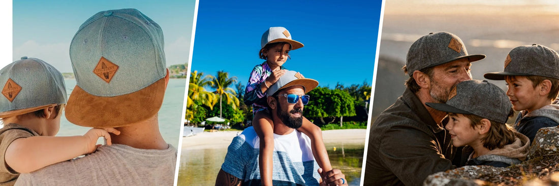 Mini-Me-Look – Partnerlook Caps für Eltern und Kind