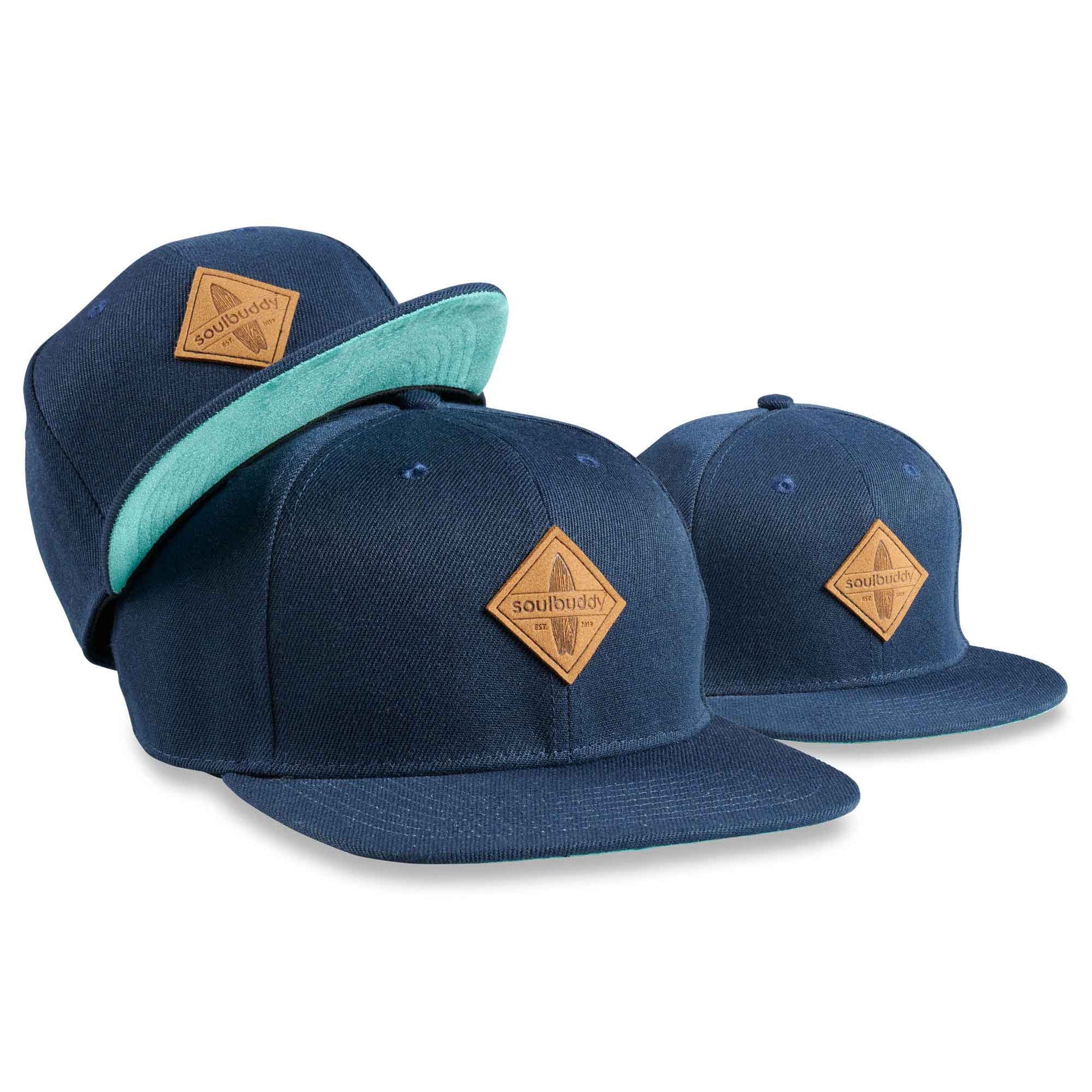 Soulbuddy Family Snapback Caps 3er-Set