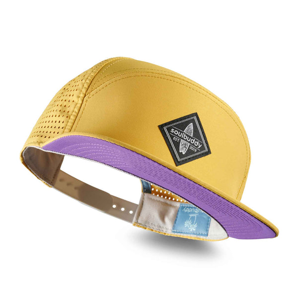 Casquette performance ADULT en Jaune Lilas