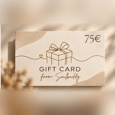 Carte cadeau Soulbuddy de 75 € pour casquettes et bonnets assortis