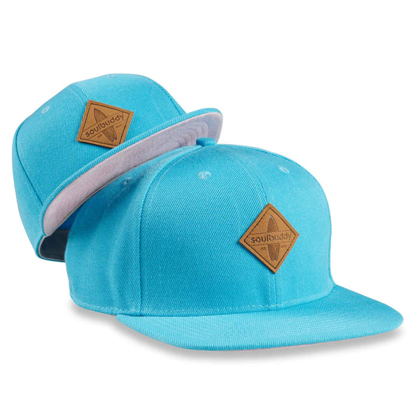 SOULBUDDY Snapback Caps Set of 2 in Skyblue Pink