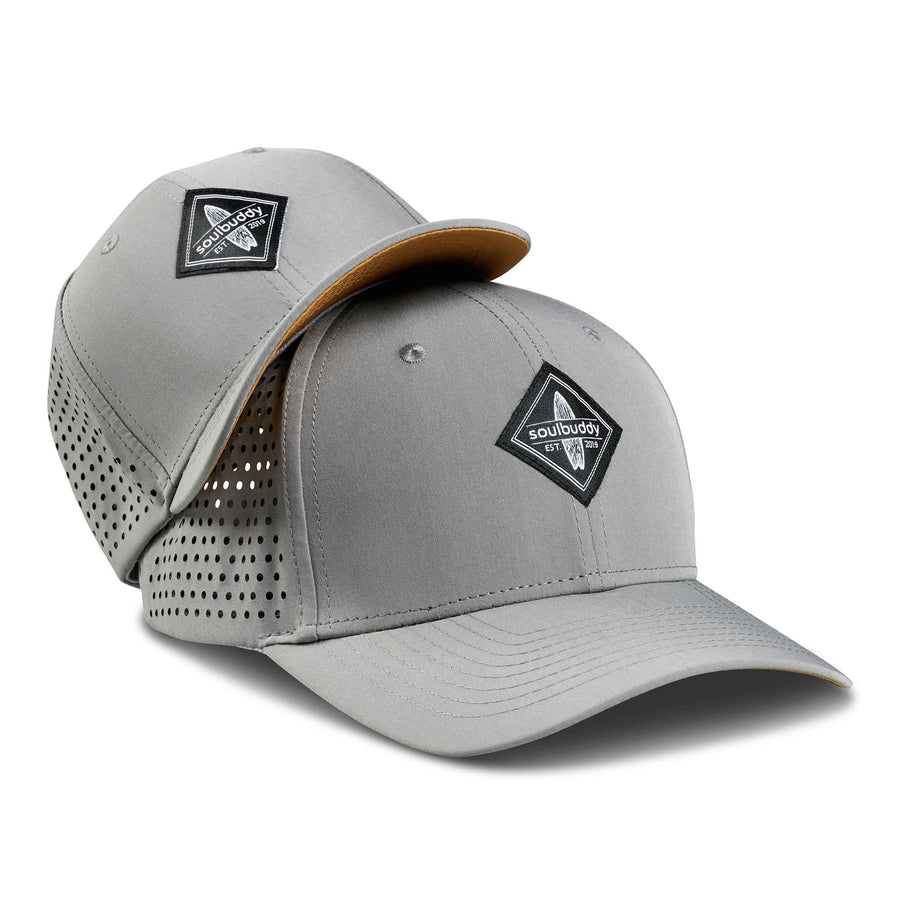 Soulbuddy Sorts Cap 2er-Set Grau