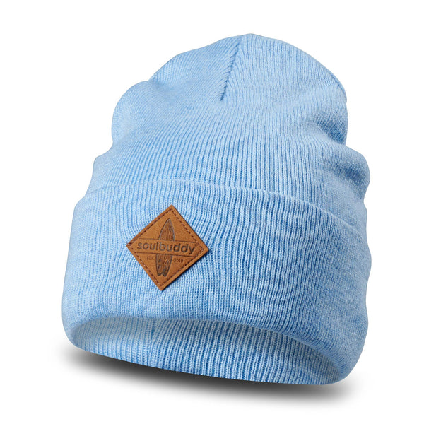 Bonnet KIDS en Bleu clair chiné