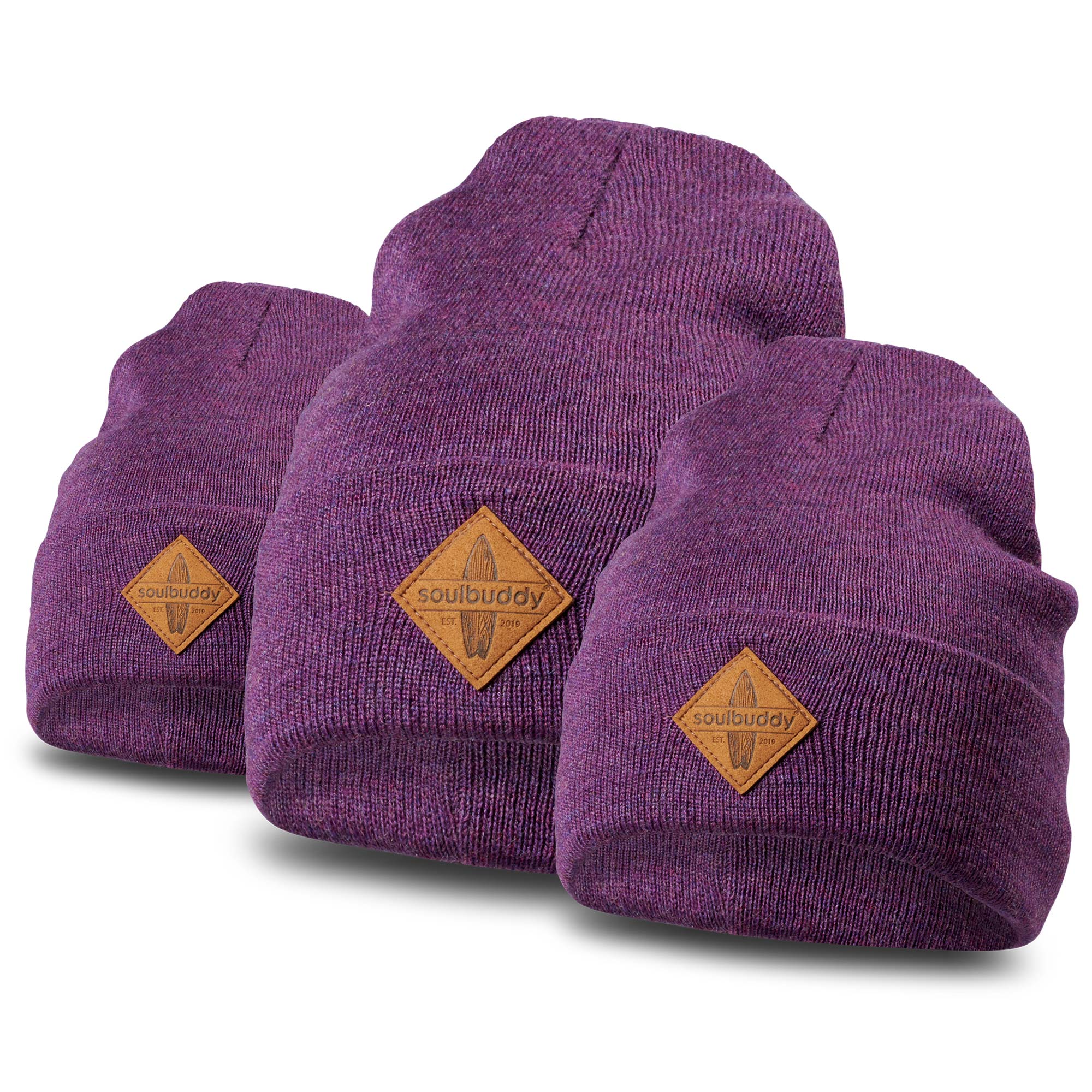 Soulbuddy Beanie 3er-Familien-Set