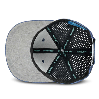 Soulbuddy Kinder Sports Cap in Deep Ocean Blue – Innenansicht
