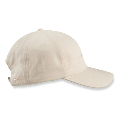 Soulbuddy Dad Hat Basecap für Damen und Herren in Cream – Seitenansicht