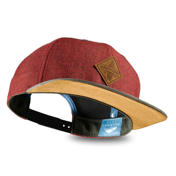 Casquette snapback ADULT en Rouge foncé