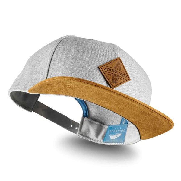 Casquette snapback ADULT en Gris clair