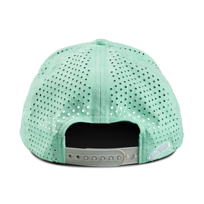 Soulbuddy Sports Cap für Damen und Herren in Light Mint – Rückansicht mit Stick