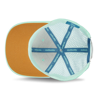 Soulbuddy Sports Cap für Damen und Herren in Light Mint – Innenansicht