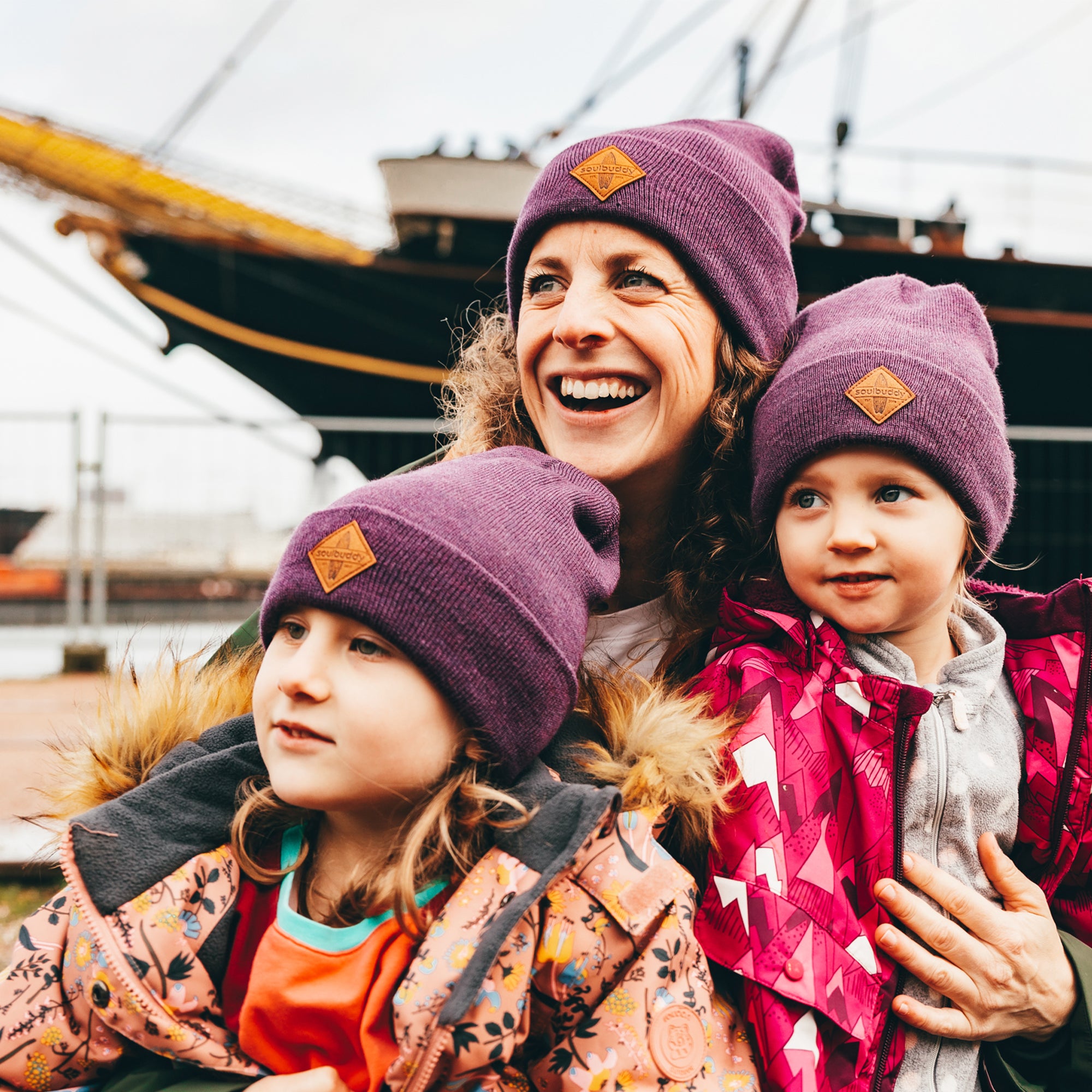 Soulbuddy Beanie 3er-Familien-Set