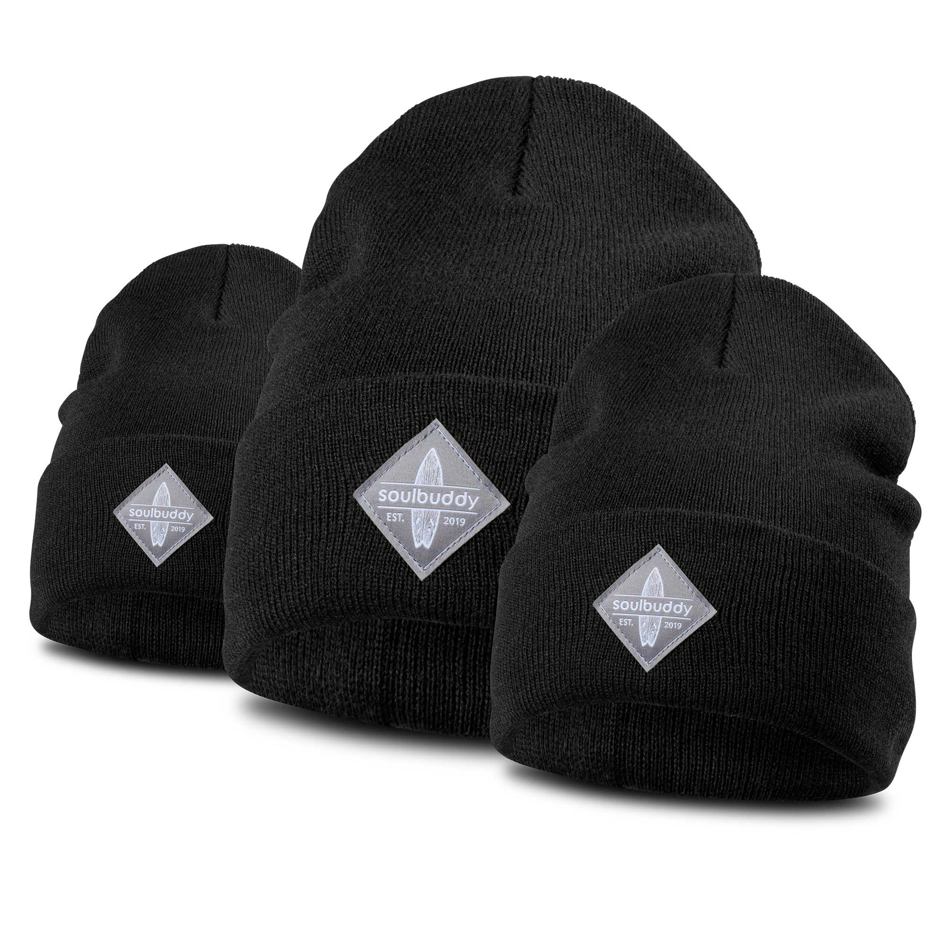 Soulbuddy Beanie 3er-Familien-Set