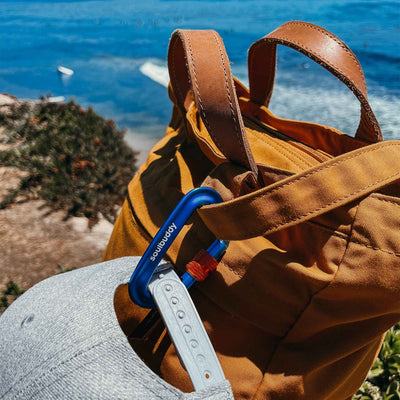Soulbuddy Cap Karabiner zum Befestigen an Taschen – am Rucksack