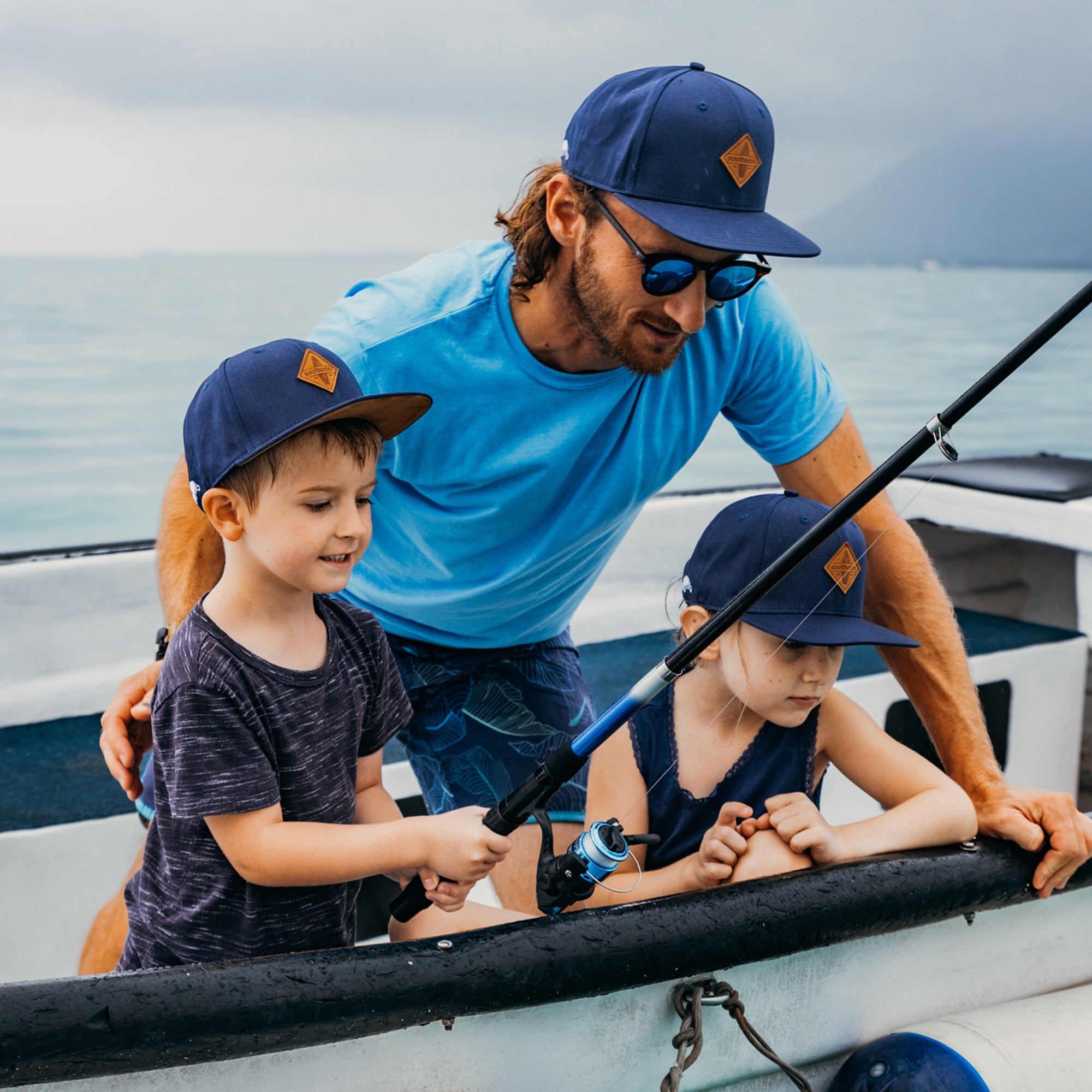 FAMILY Snapback Caps 3er-Set