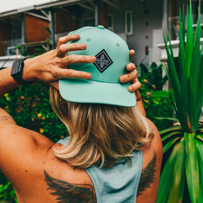 Soulbuddy Sports Cap für Damen und Herren in Light Mint – im Alltag getragen