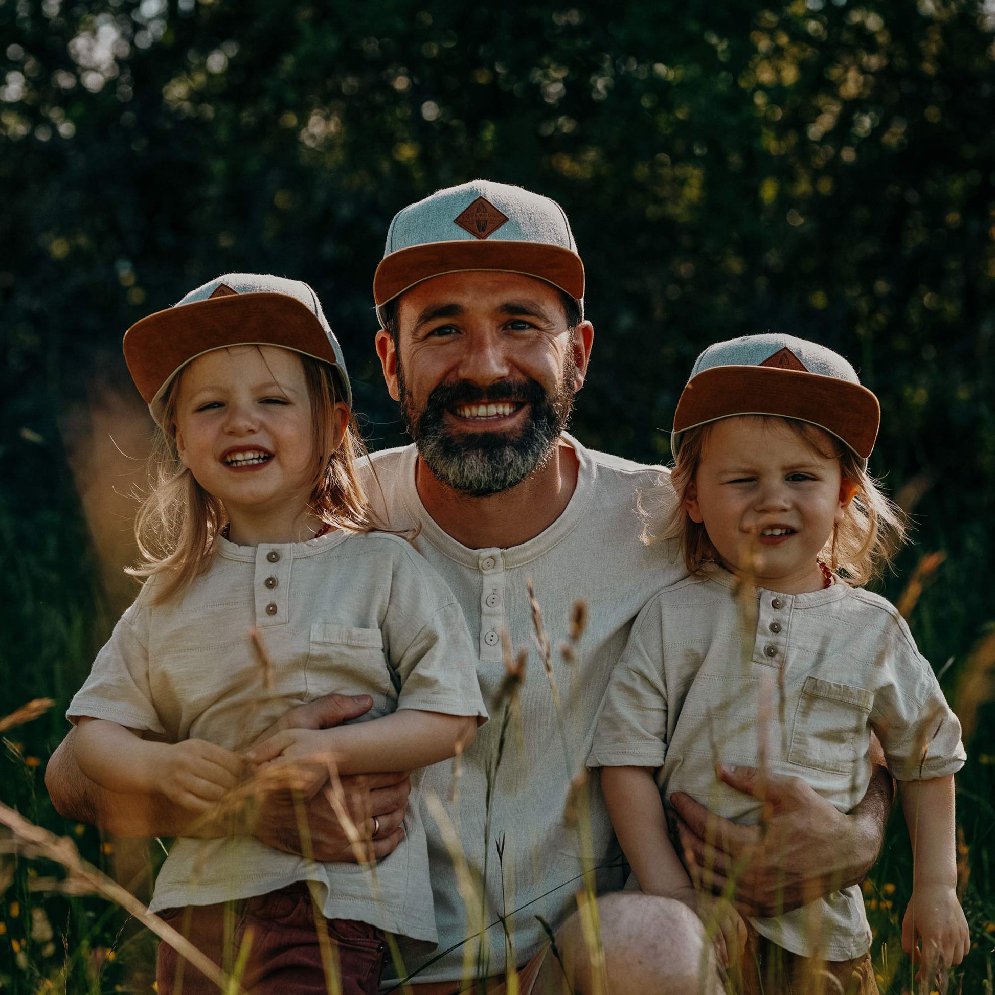 Soulbuddy Family Snapback Caps 3er-Set