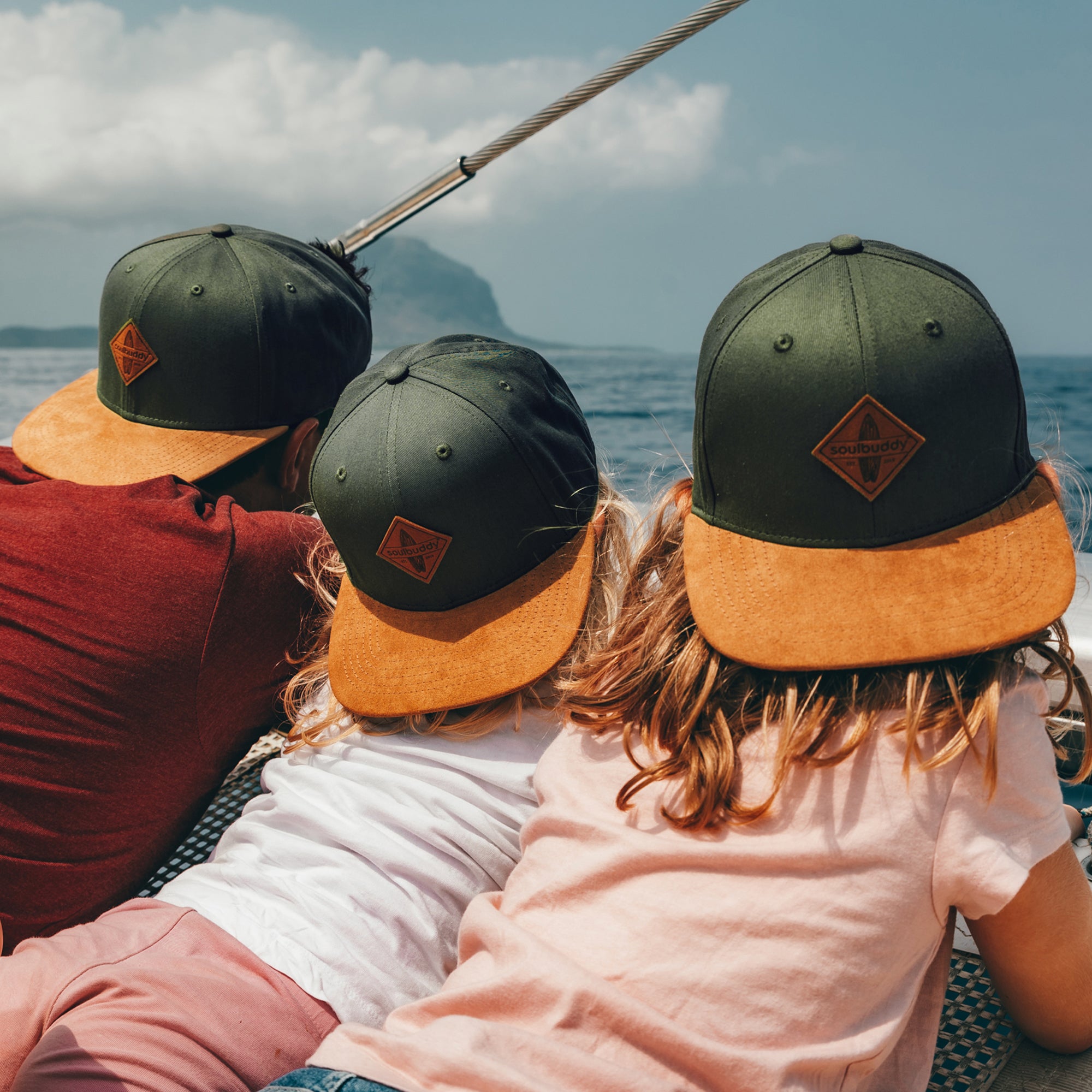 FAMILY Snapback Caps 3er-Set