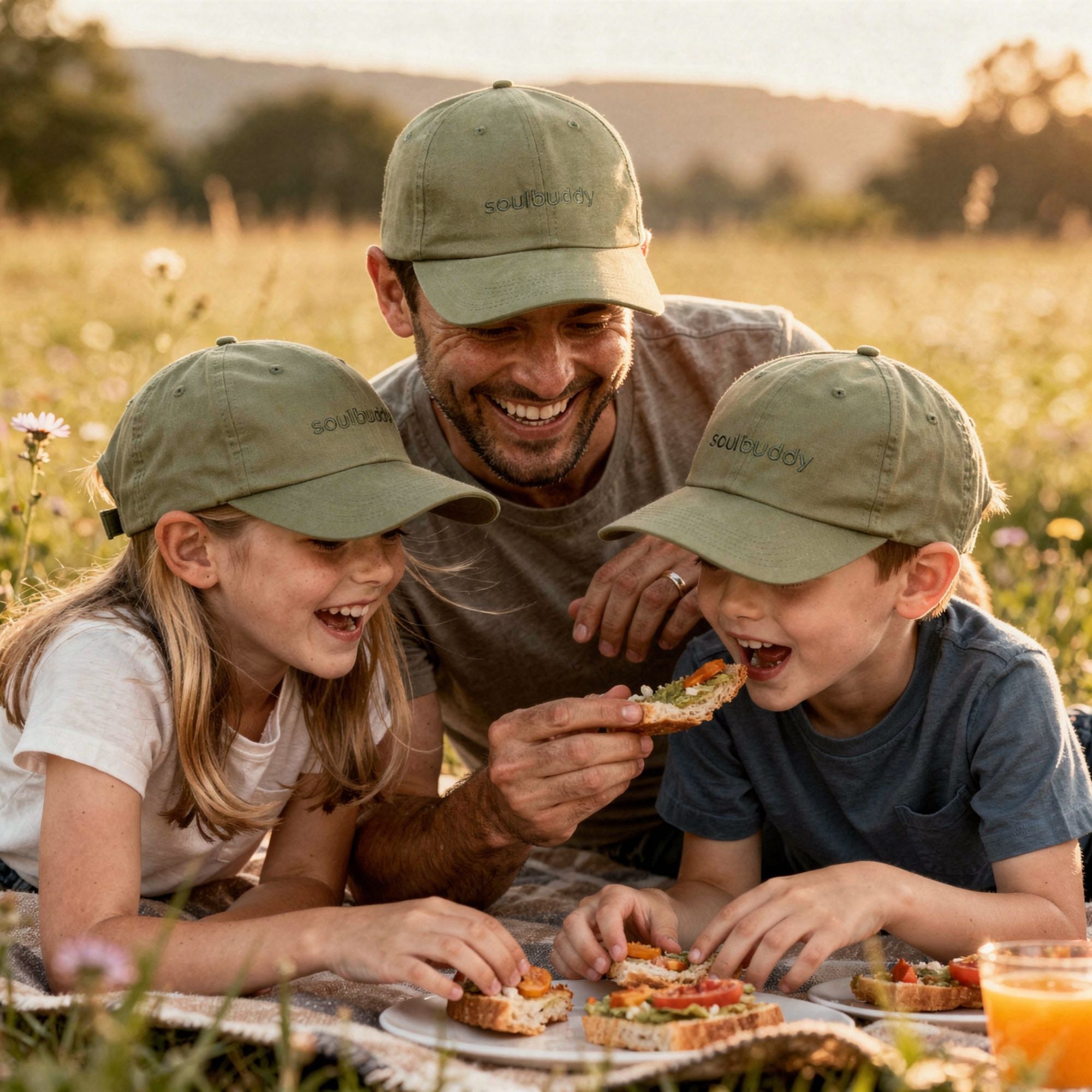 FAMILY Dad Hat Baseball Caps Set of 3