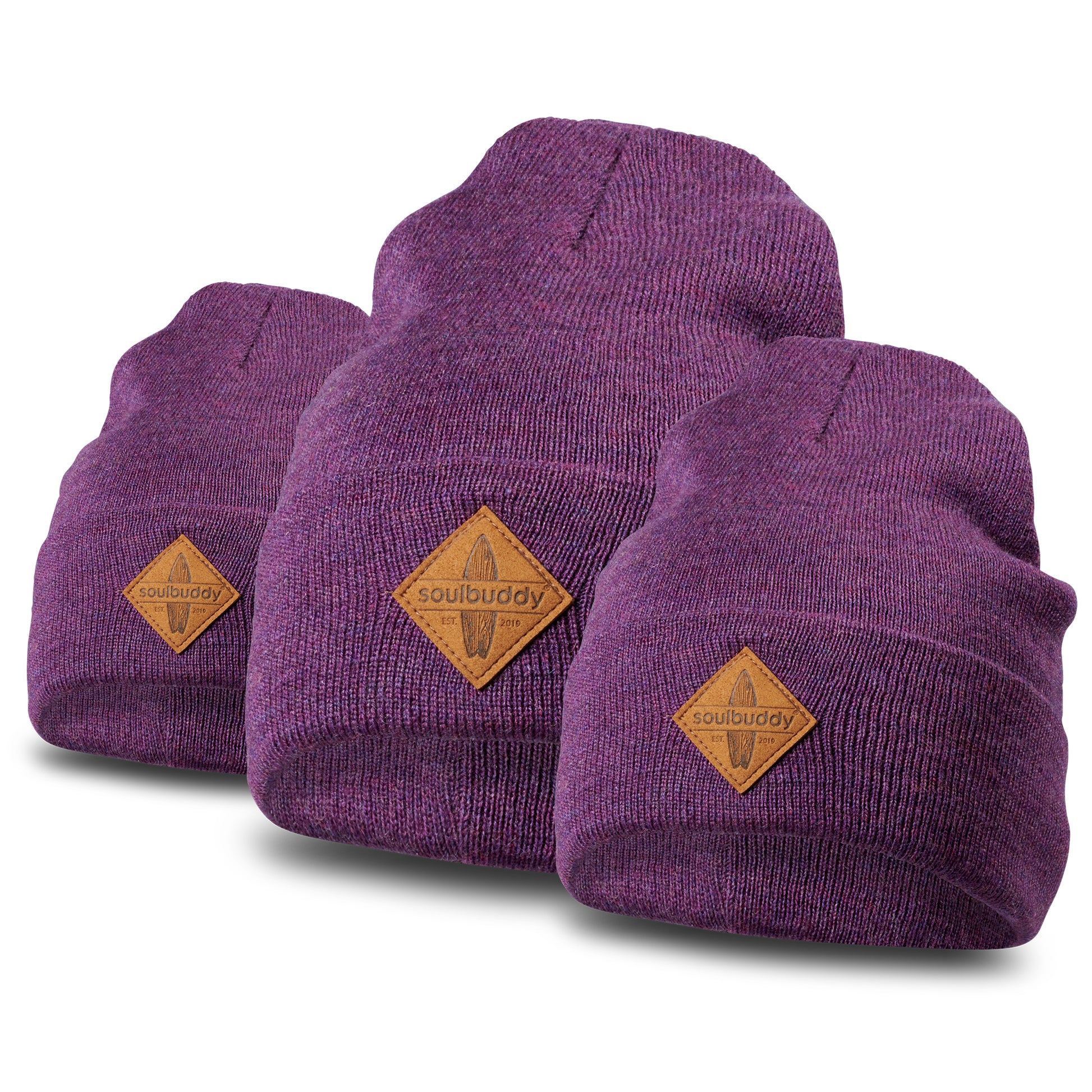 Soulbuddy Beanie 3er-Familien-Set