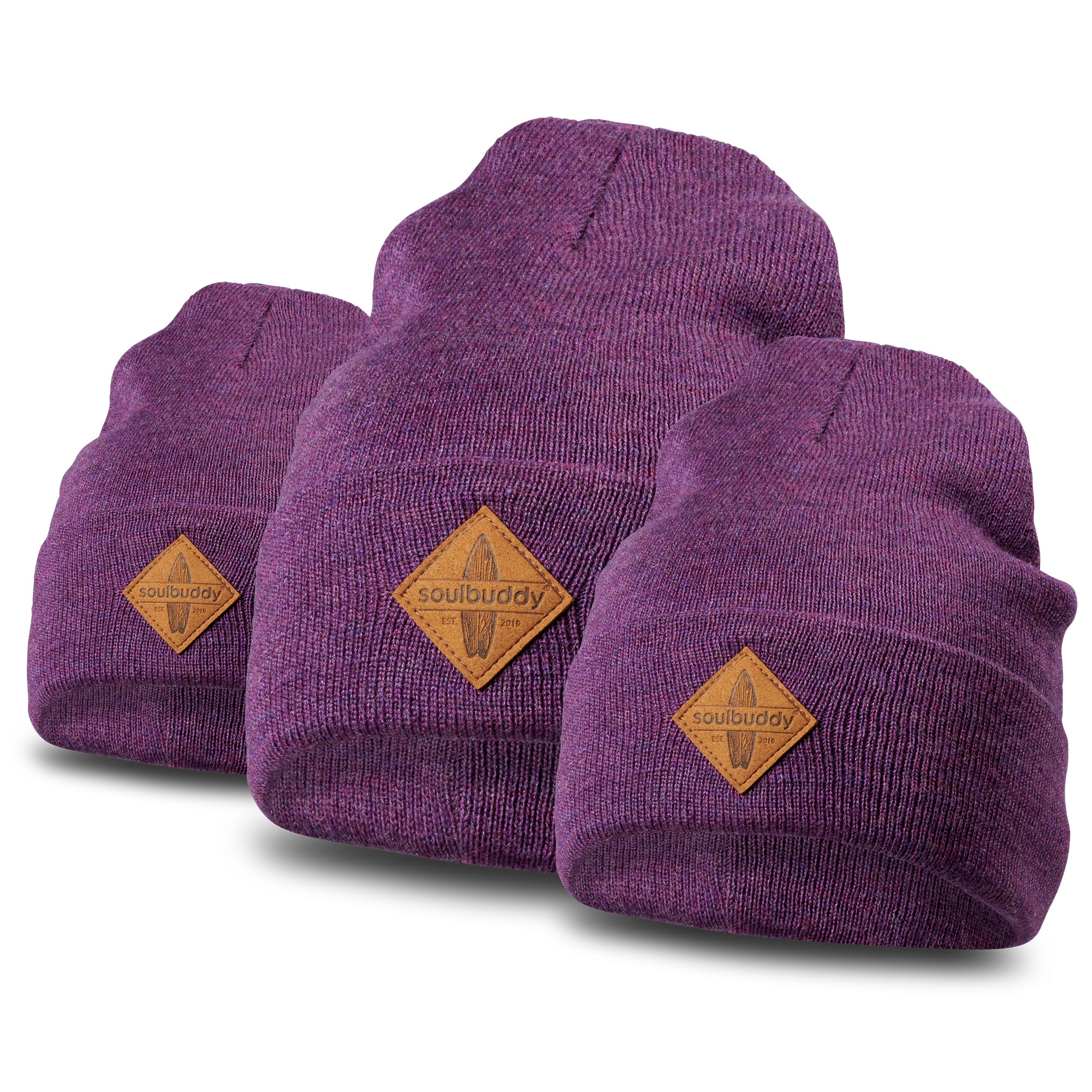 Soulbuddy Beanie 3er-Familien-Set