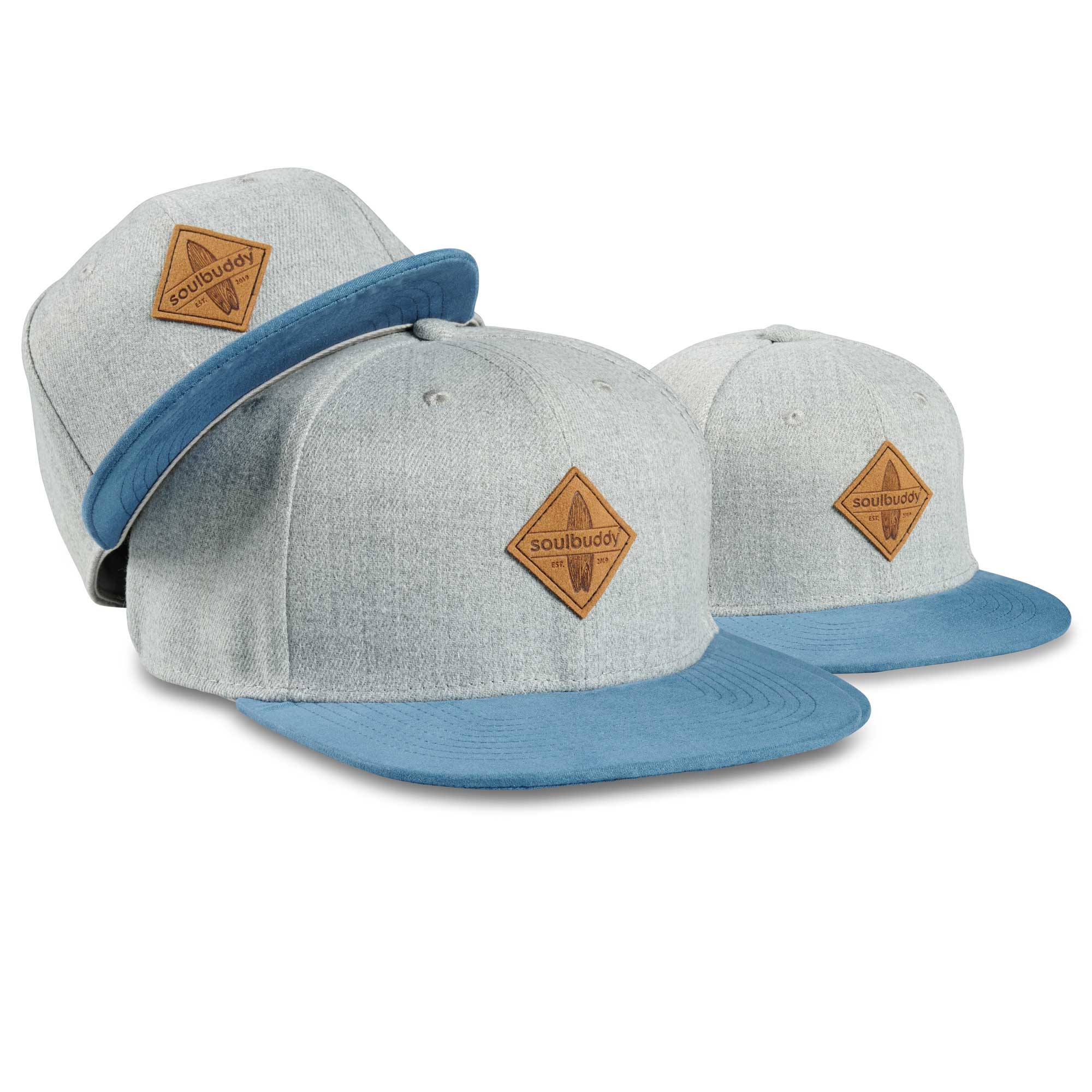 Soulbuddy Family Snapback Caps 3er-Set