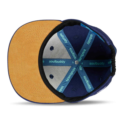 Soulbuddy Kinder Cap in Dunkelblau – Innenansicht (Variante Rubber) – weitere Ansicht