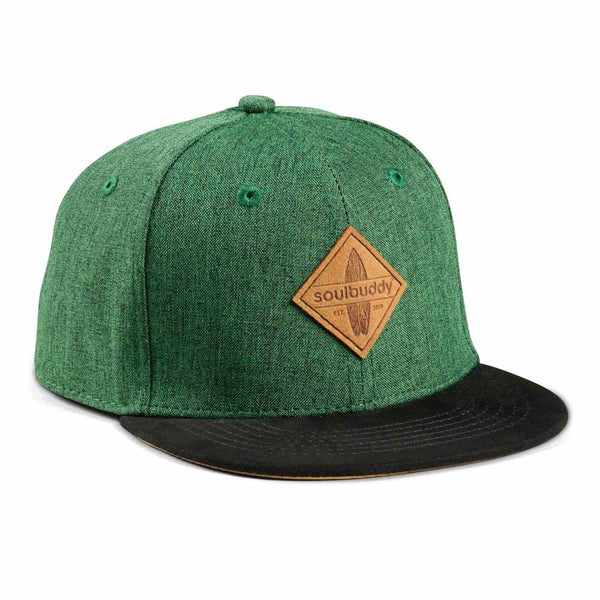 Casquette snapback KIDS en Vert foncé
