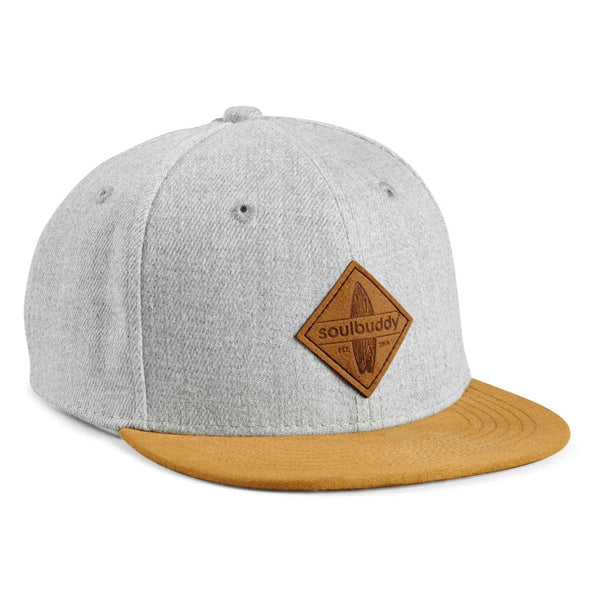 Casquette snapback KIDS en Gris clair