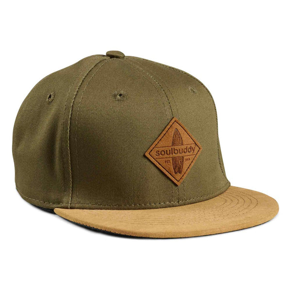 Casquette snapback KIDS en Vert olive