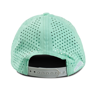 Soulbuddy Kinder Sports Cap in Light Mint – Rückansicht mit Stick