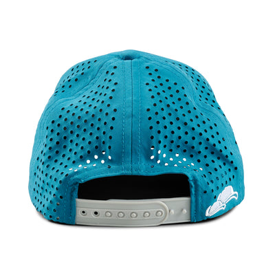 Soulbuddy Kinder Sports Cap in Dark Petrol – Rückansicht mit Stick