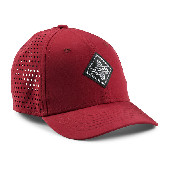 Casquette sport KIDS en Rouge Bordeaux