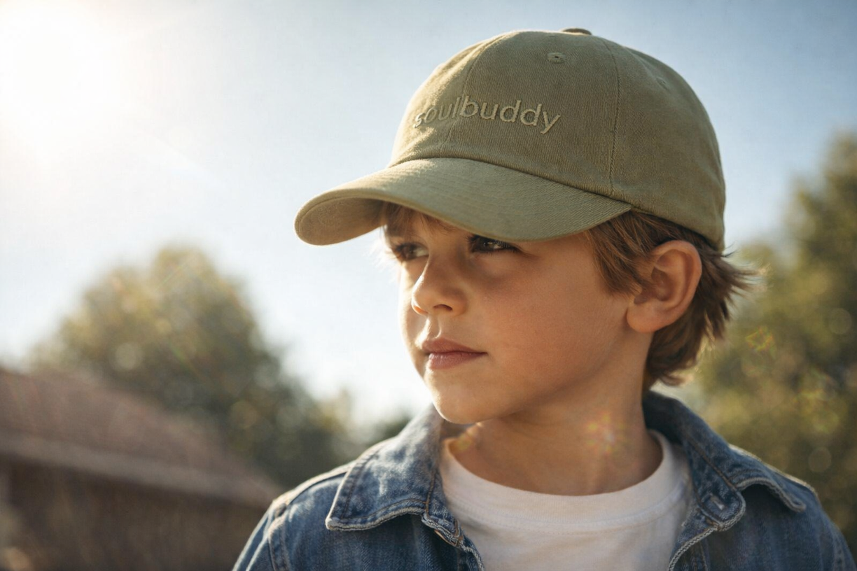 Kinder Cap in Olive