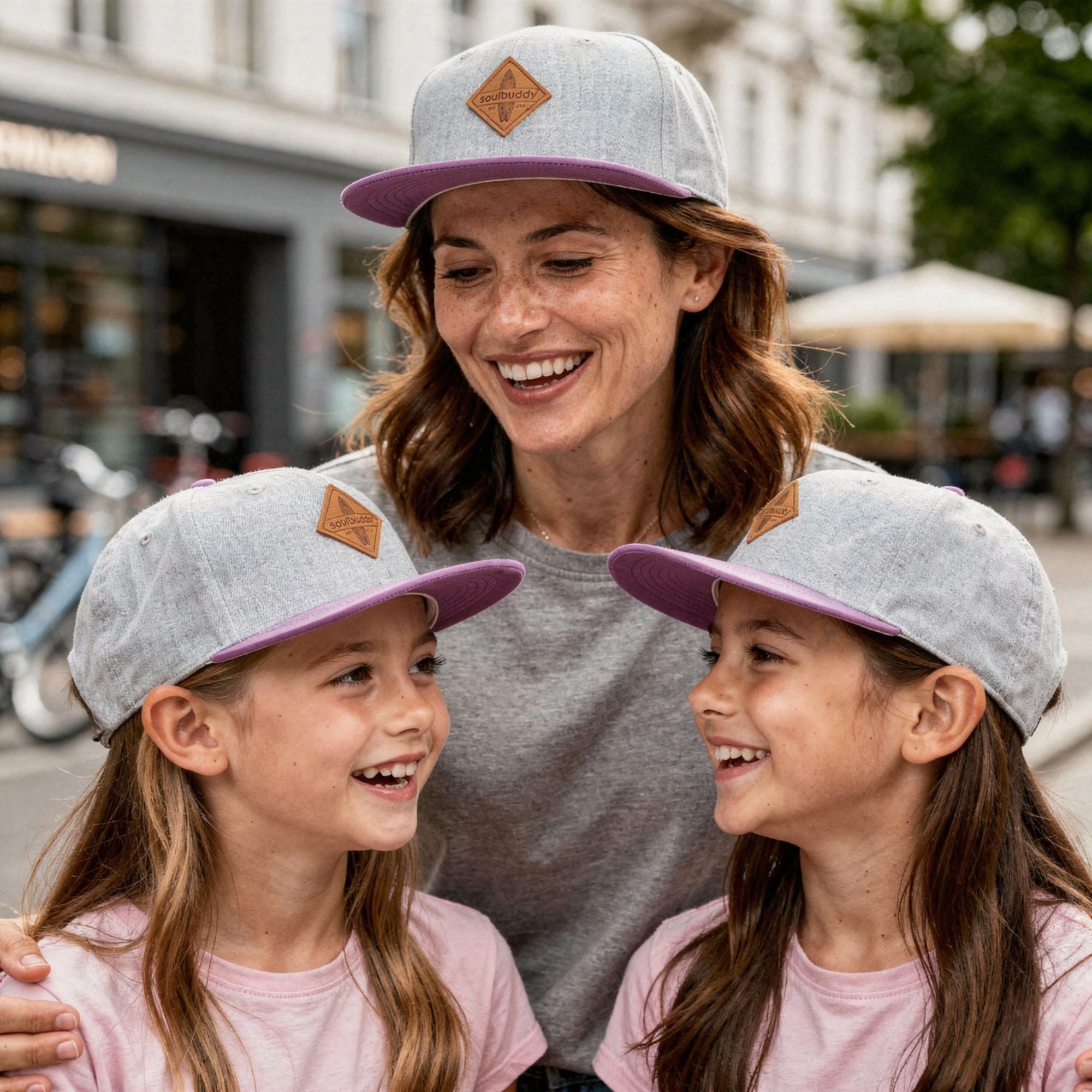 FAMILY Snapback Caps 3er-Set