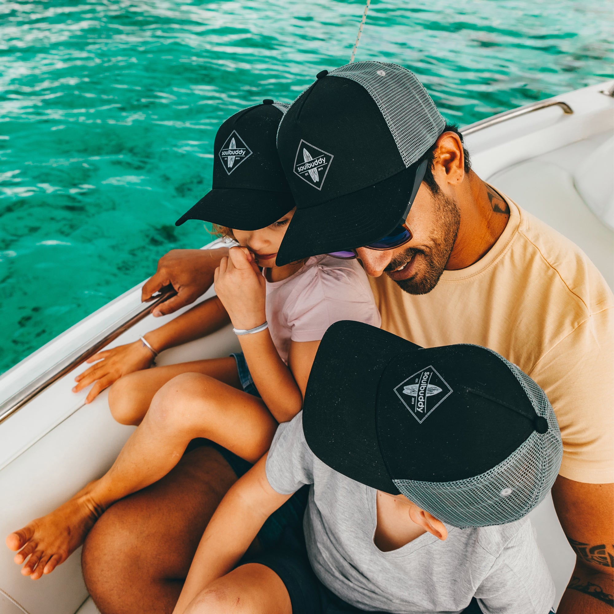 FAMILY Trucker Caps 3er-Set