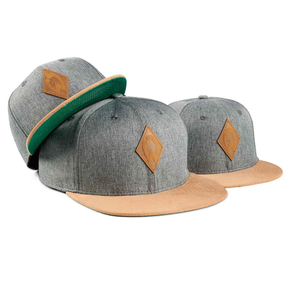Soulbuddy X Werder Bremen Family Snapback Cap Set of 3 in Werder Bremen Dark Grey