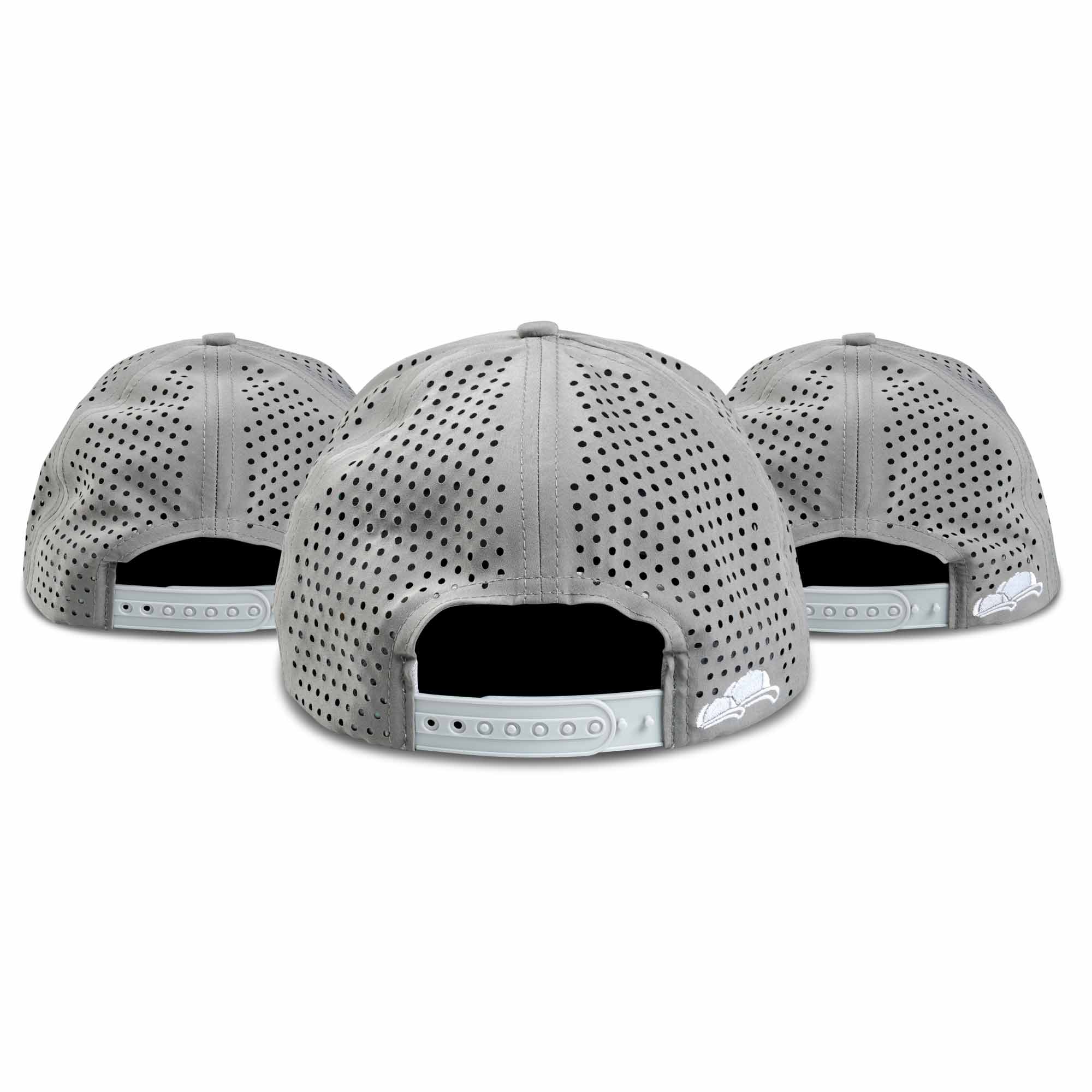 Sport Cap Light Grey 3er-Set Back