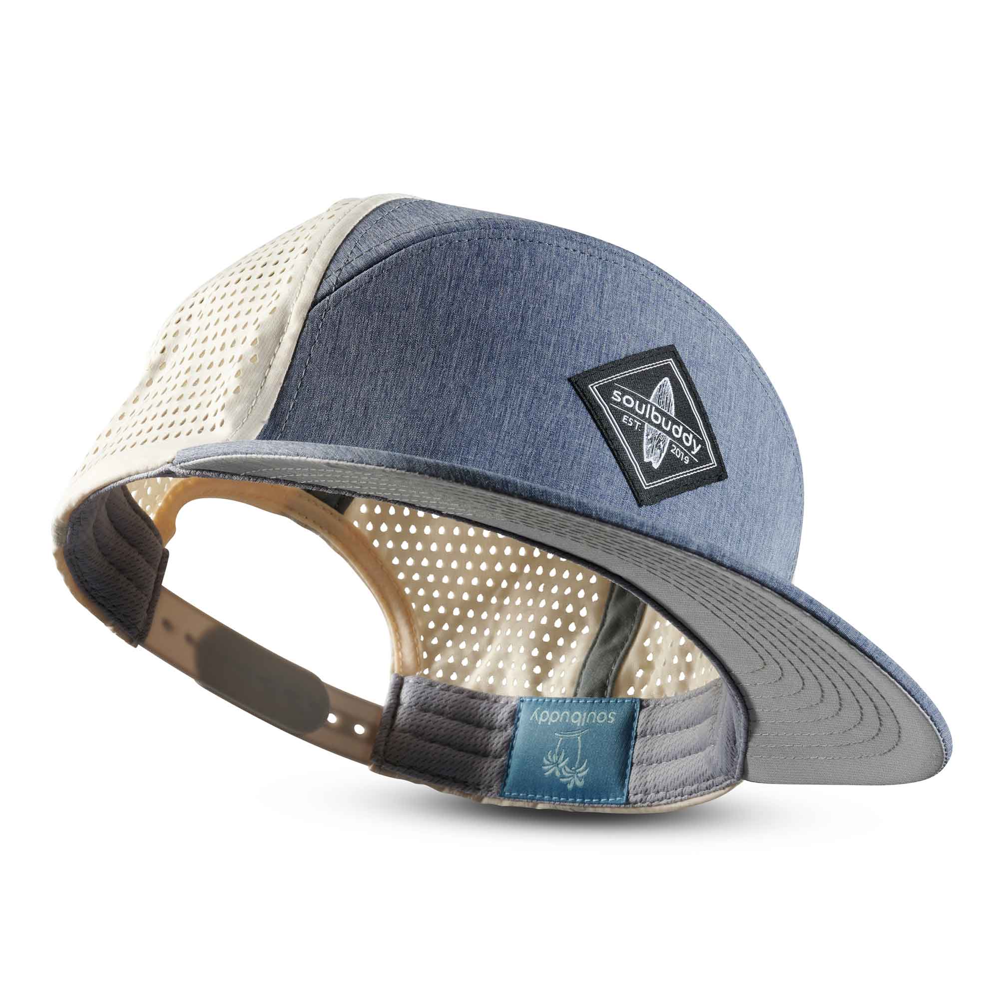 Performance Cap Blue Cream Highlight