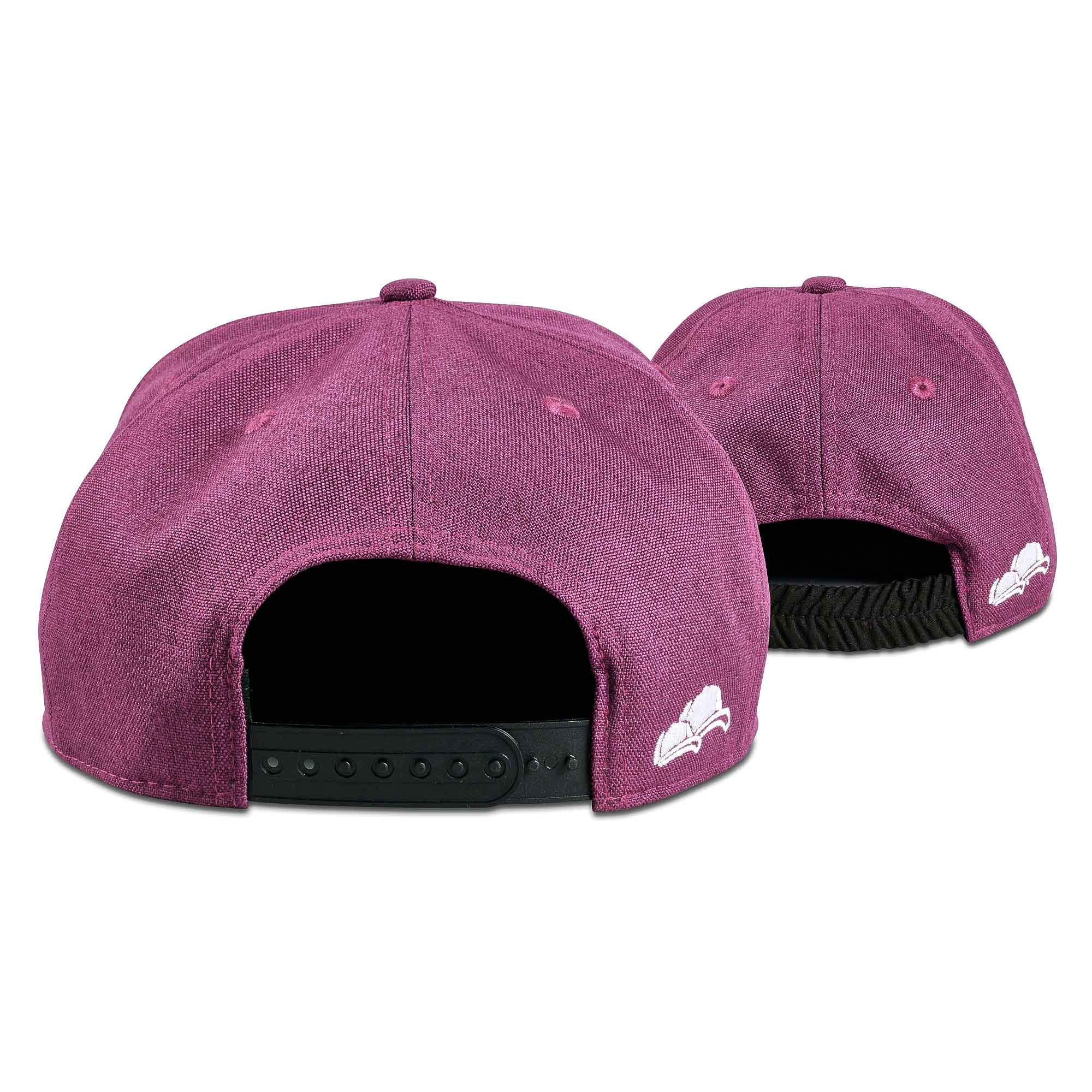 Snapback Cap 2er-Set Damen Lila hinten