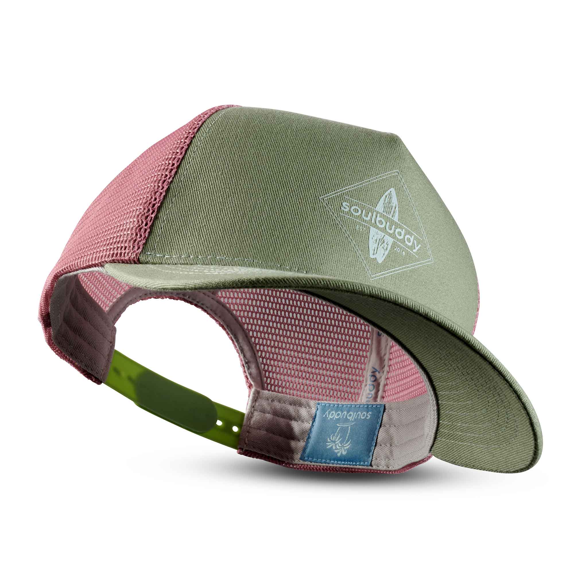 Trucker Cap Green Rose Highlight